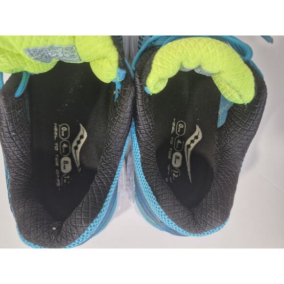Saucony Omni 14 Power Grid Women's Running Shoe Blue Citron Sneakers US 7 - Picture 9 of 13